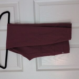 Lululemon Align Berry  High Waist Cropped Ankle Leggings 25” Activewear 10